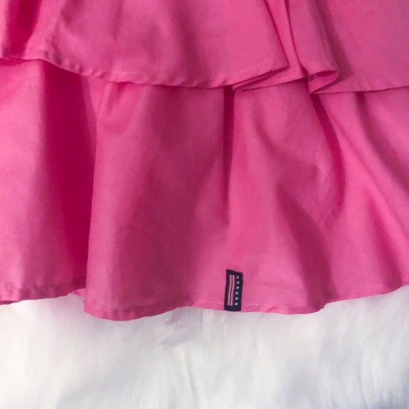 NWT✨ U.S. Polo Assn. Pink Ruffle Crop Top - Picture 2 of 6